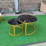 WOODEN NESTING TABLES