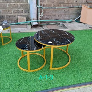 WOODEN NESTING TABLES