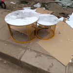 nesting marble table