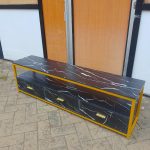 stylish wooden tv stand 5ft