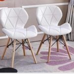 NEW ACRYLIC MODERN EAMES CHAIR WITH PADDED LEATHER OUTDOOR CHAIR