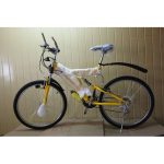 Beijing 26 adjustable mountain bike with gear and 3 shocks