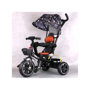 Tricycle with a push handle and a stroller Age 0 to 4 yrs