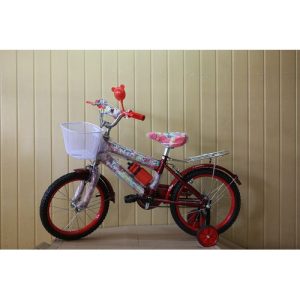 size 16 fuwa kids adjustable bike with a carrier,front basket and a water bottle Age 4 to 8 yrs