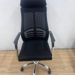 Orthopedic swivel adjustable high back office chair
