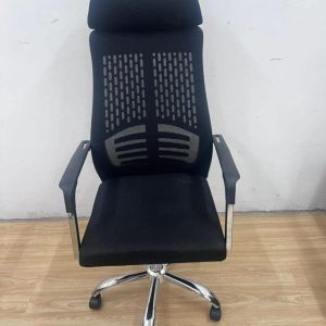 Orthopedic swivel adjustable high back office chair