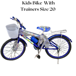 size 20 fuwa kids adjustable bike with a water bottle ,a back carrier and a front basket Age 6 to 12 yrs