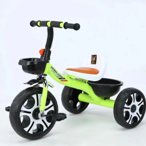 Three wheeled cushioned seat kids tricycles Age 0 to 4 yrs