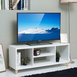 open drawerless tv stands