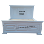 5 by 6 wooden bed